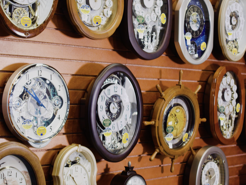 Find an incredible selection of motion clocks at The Clock Shop.